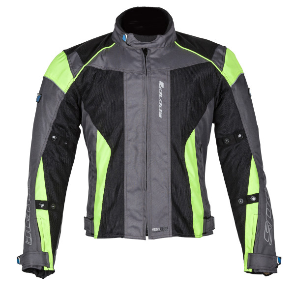Spada Spada Textile Jacket Air Pro Seasons Grey/Black/Fluo